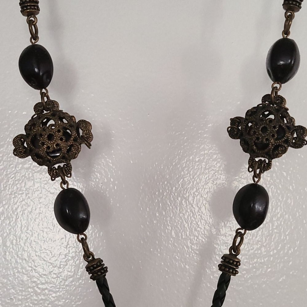 Boho Inspired Statement Necklace - image 3